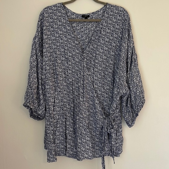 Talbots wrap blouse 3X - Picture 1 of 7